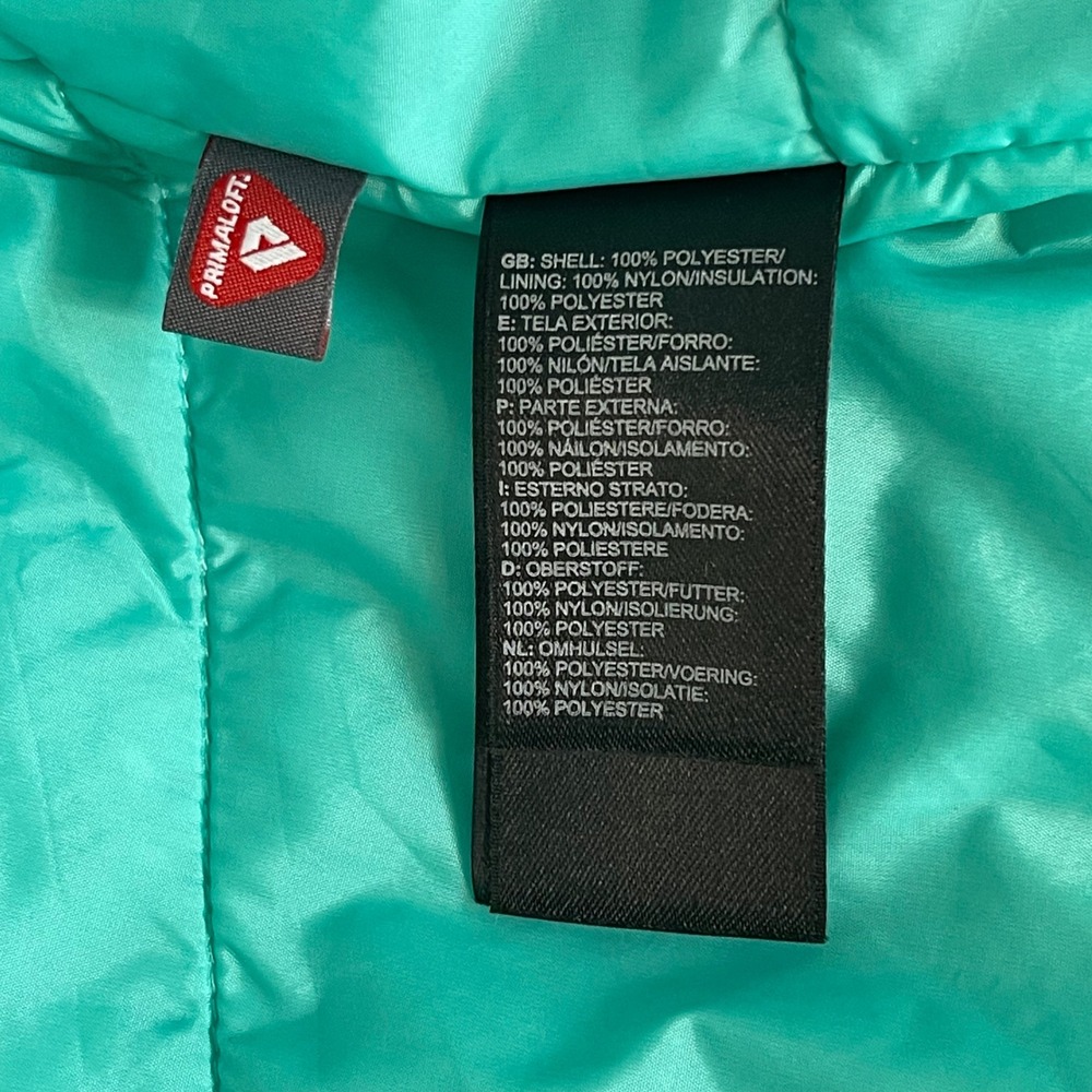 The North Face Apex Softshell Jacket Women S Gray Teal Wind Water‎ Resistant - Picture 9 of 16